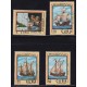 CUBA 1982 AEREO SERIE COMPLETA DE ESTAMPILLAS NUEVAS MINT BARCOS